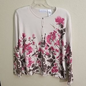 Alfred Dunner Women's Sweater Size M Long Sleeve